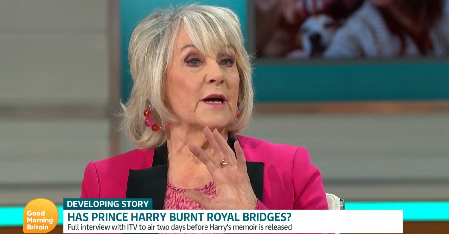 Nina Myskow on GMB today 