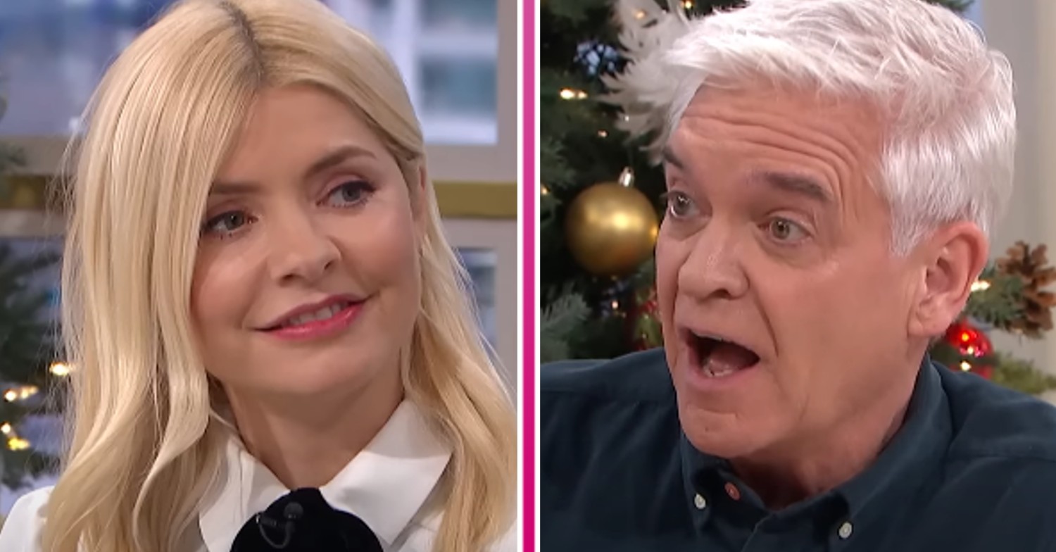 Holly and Phil side-by-side on This Morning