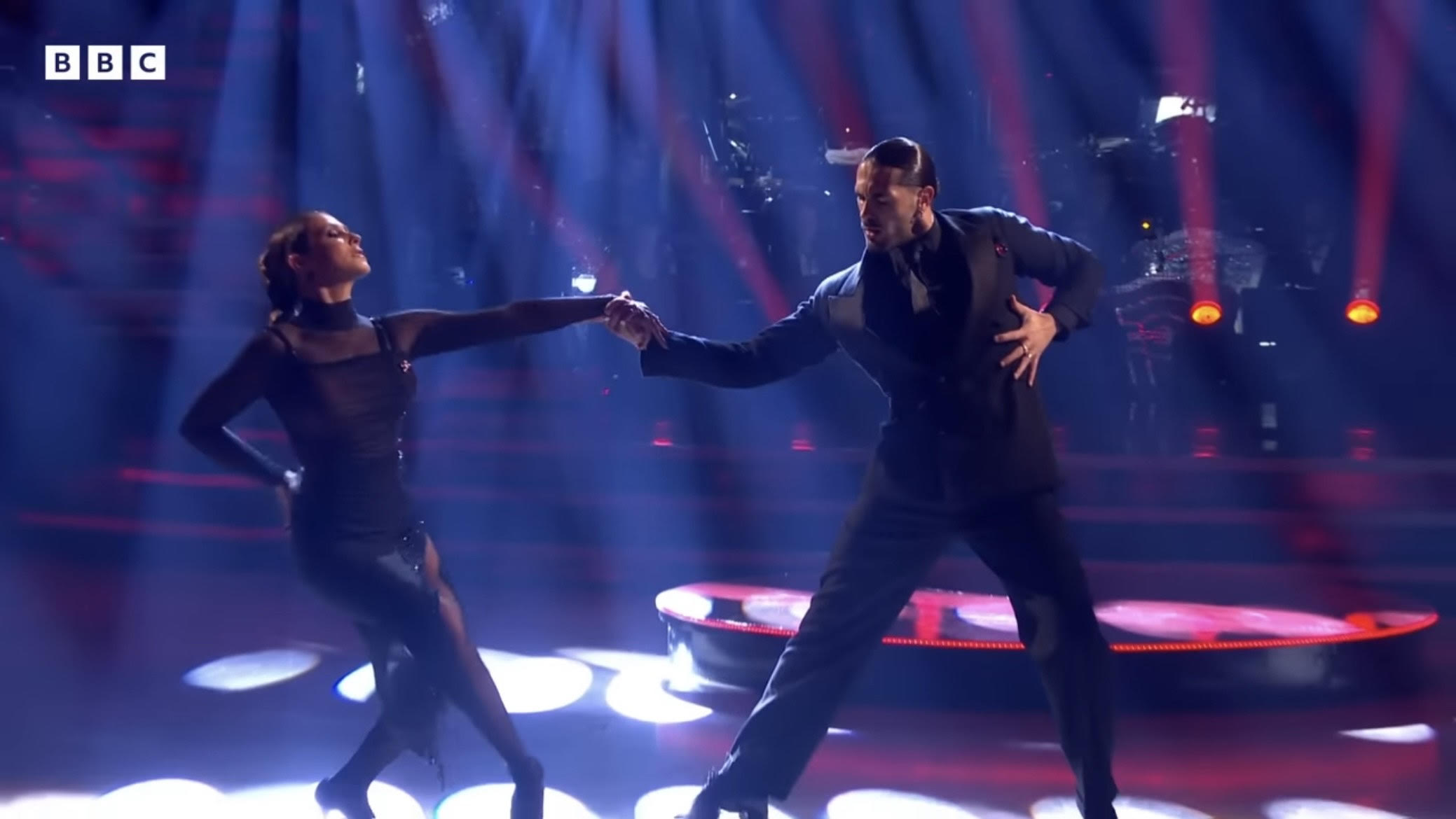 Kym Marsh dancing with Graziano on Strictly