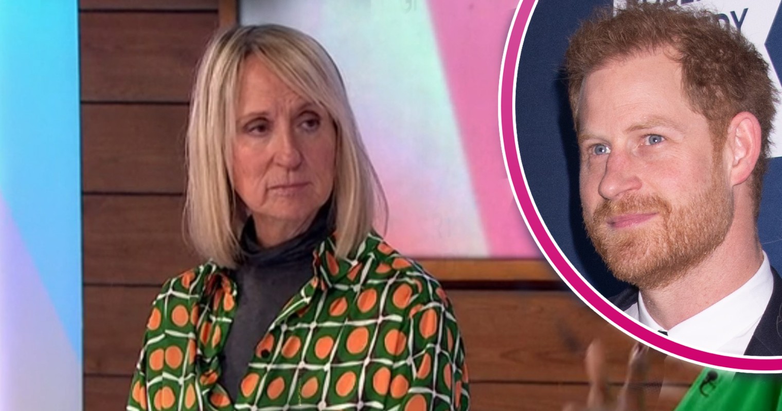 Carol McGiffin with Prince Harry on Loose Women