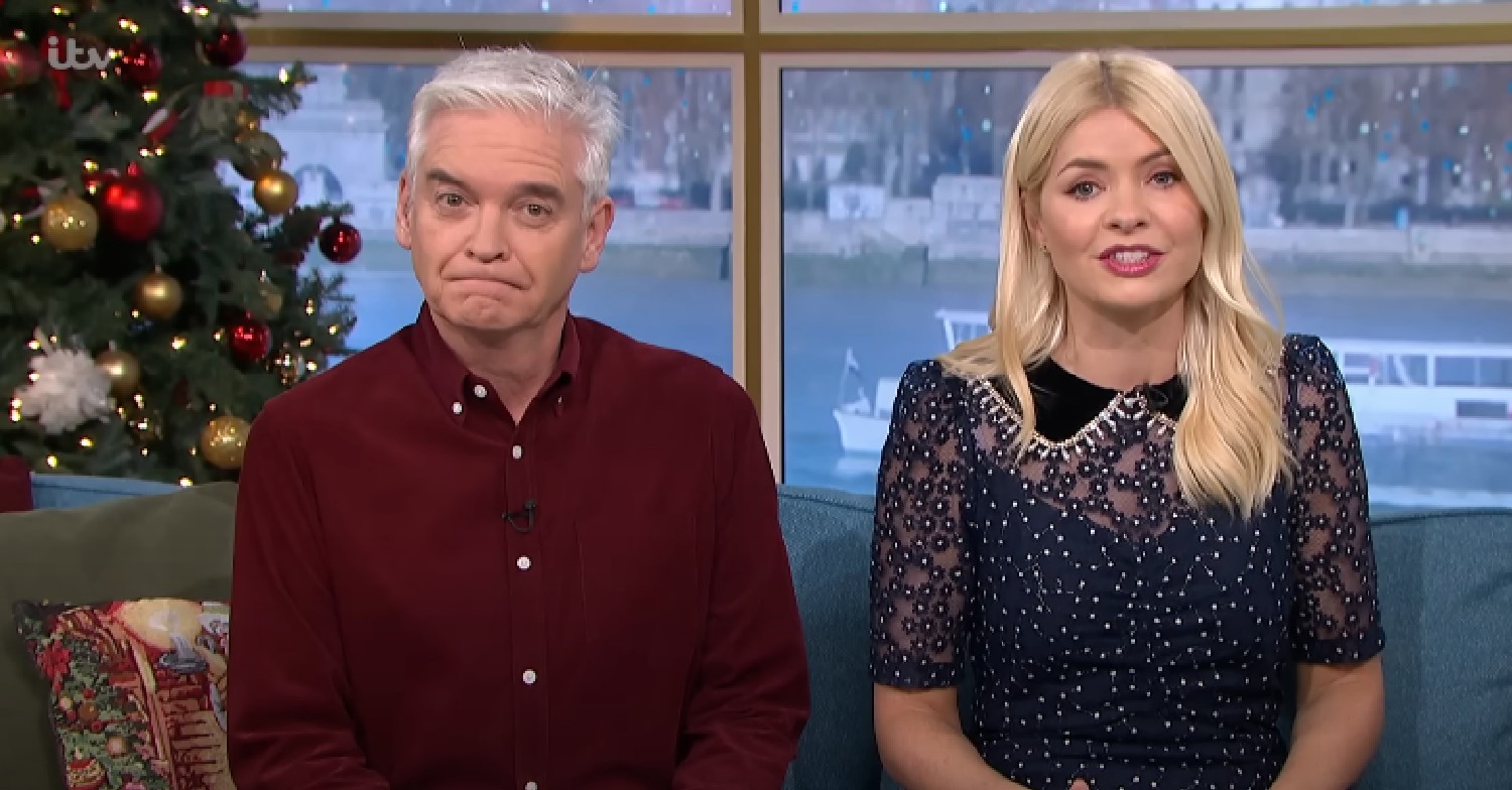 Phillip Schofield and Holly Willoughby hosting This Morning 
