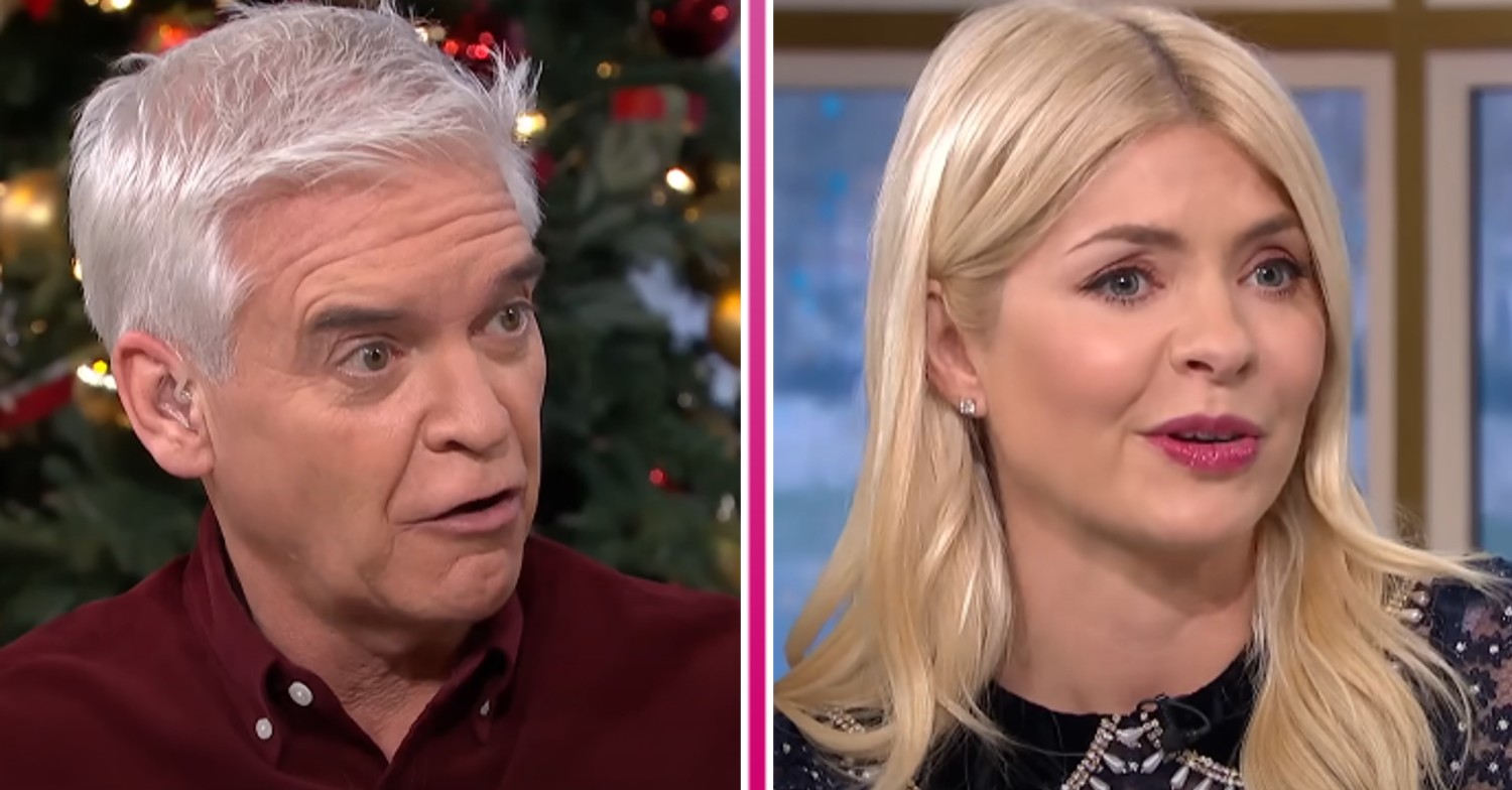 Phillip Schofield and Holly Willoughby hosting This Morning