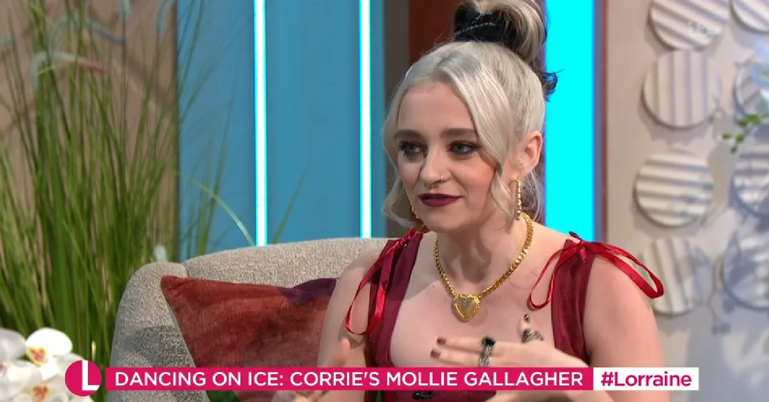 Dancing On Ice 2023 Mollie Gallagher on Lorraine 