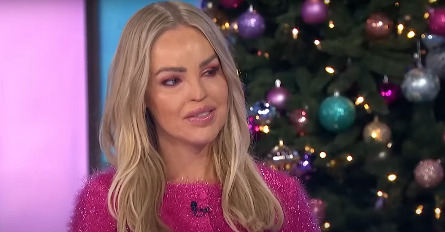 Katie Piper smiling on Loose Women 