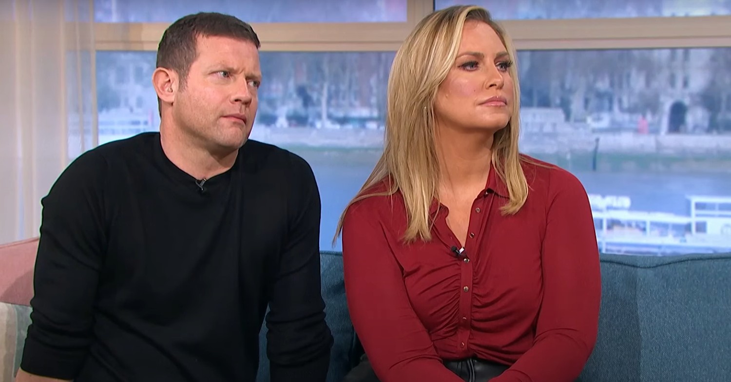 This Morning stars Dermot O'Leary and Josie Gibson looking serious 