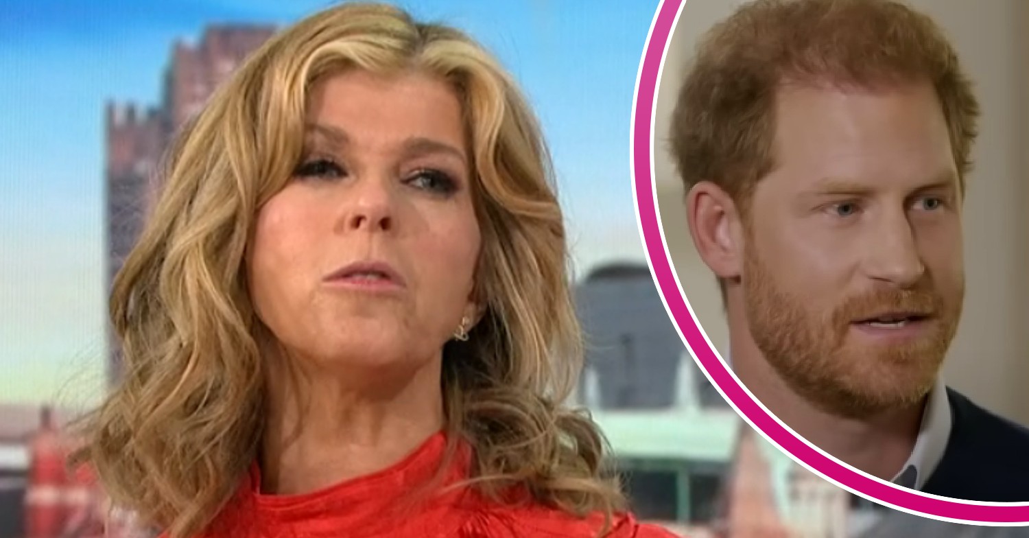 Kate Garraway on GMB today, Prince Harry in ITV interview