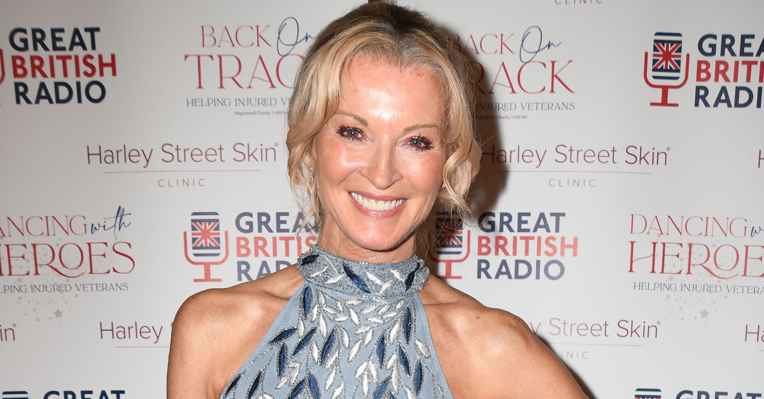 EastEnders' Gillian Taylforth is smiling on the red carpet