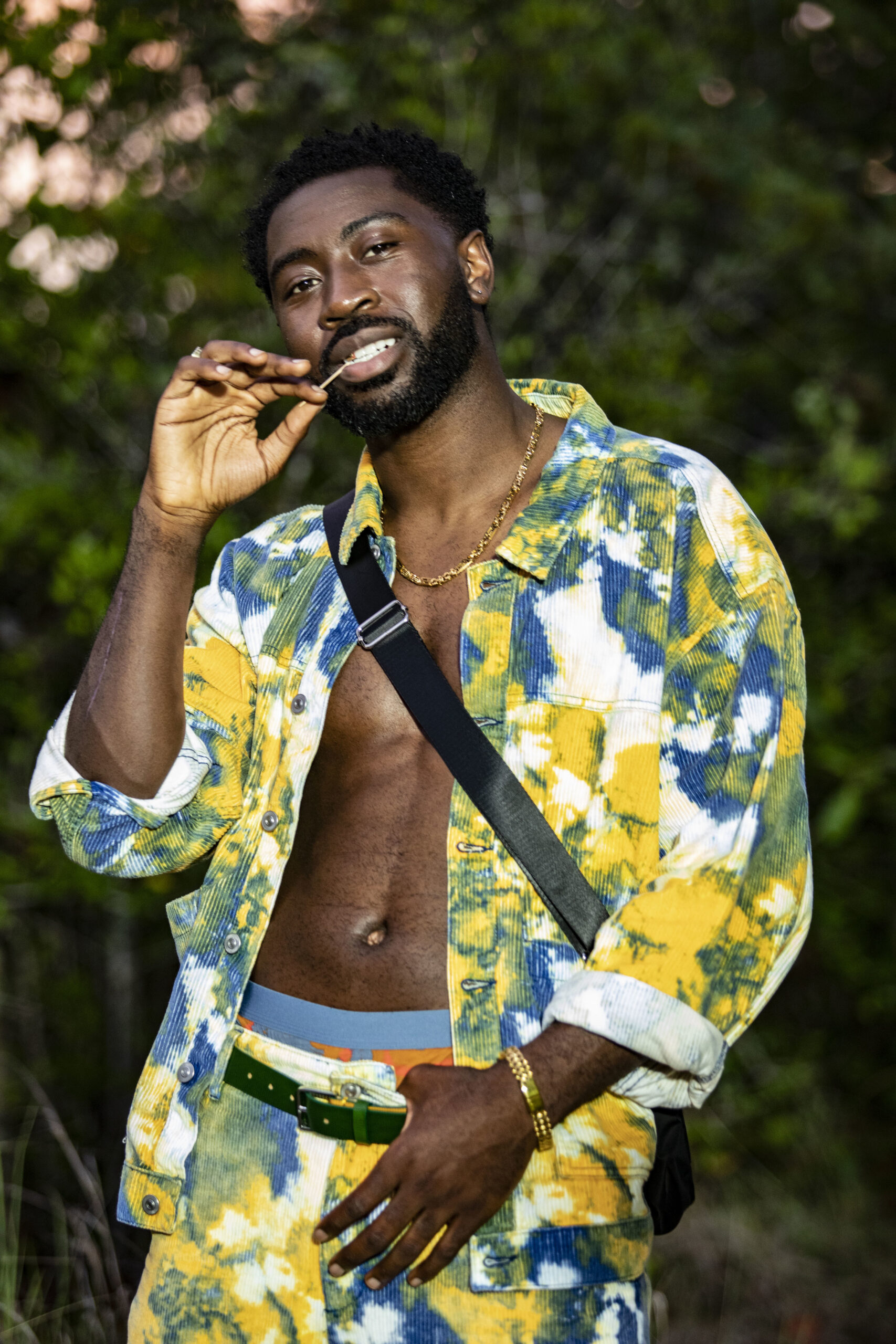 Aaron Shosanya as Eddie Marlow in Death in Paradise series 12