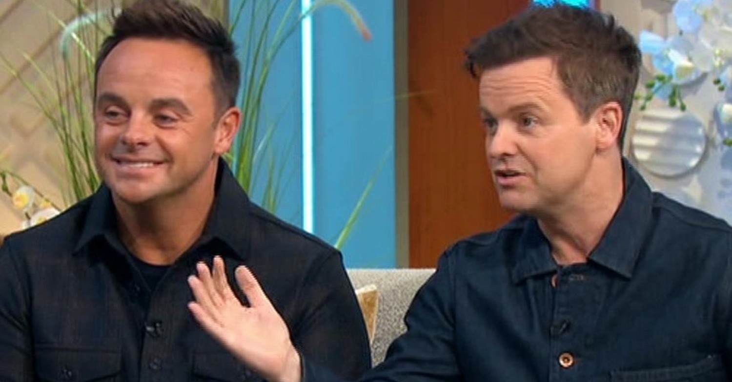 Declan Donnelly and Ant McPartlin on Lorraine today