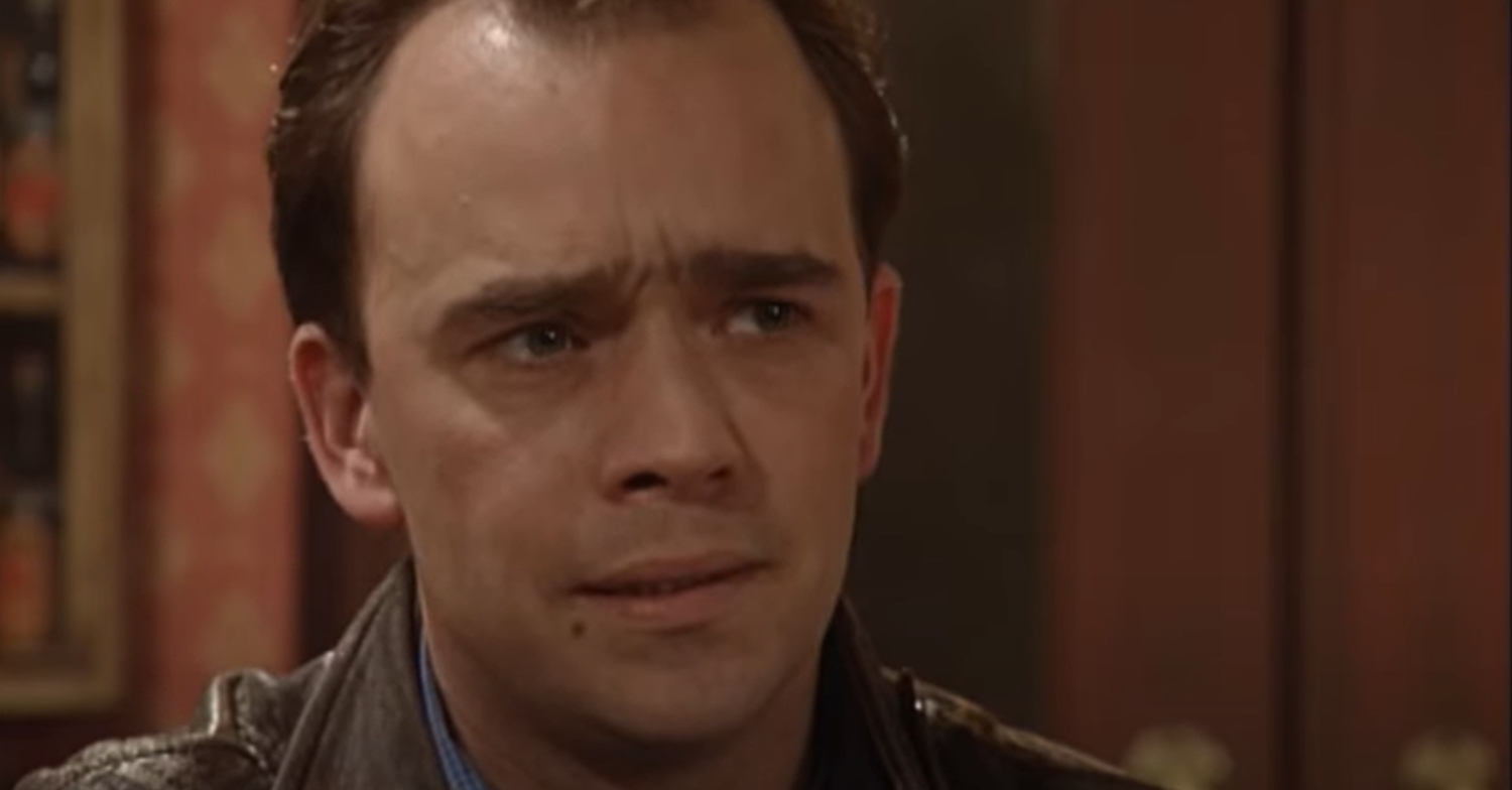 EastEnders' Mark is looking serious