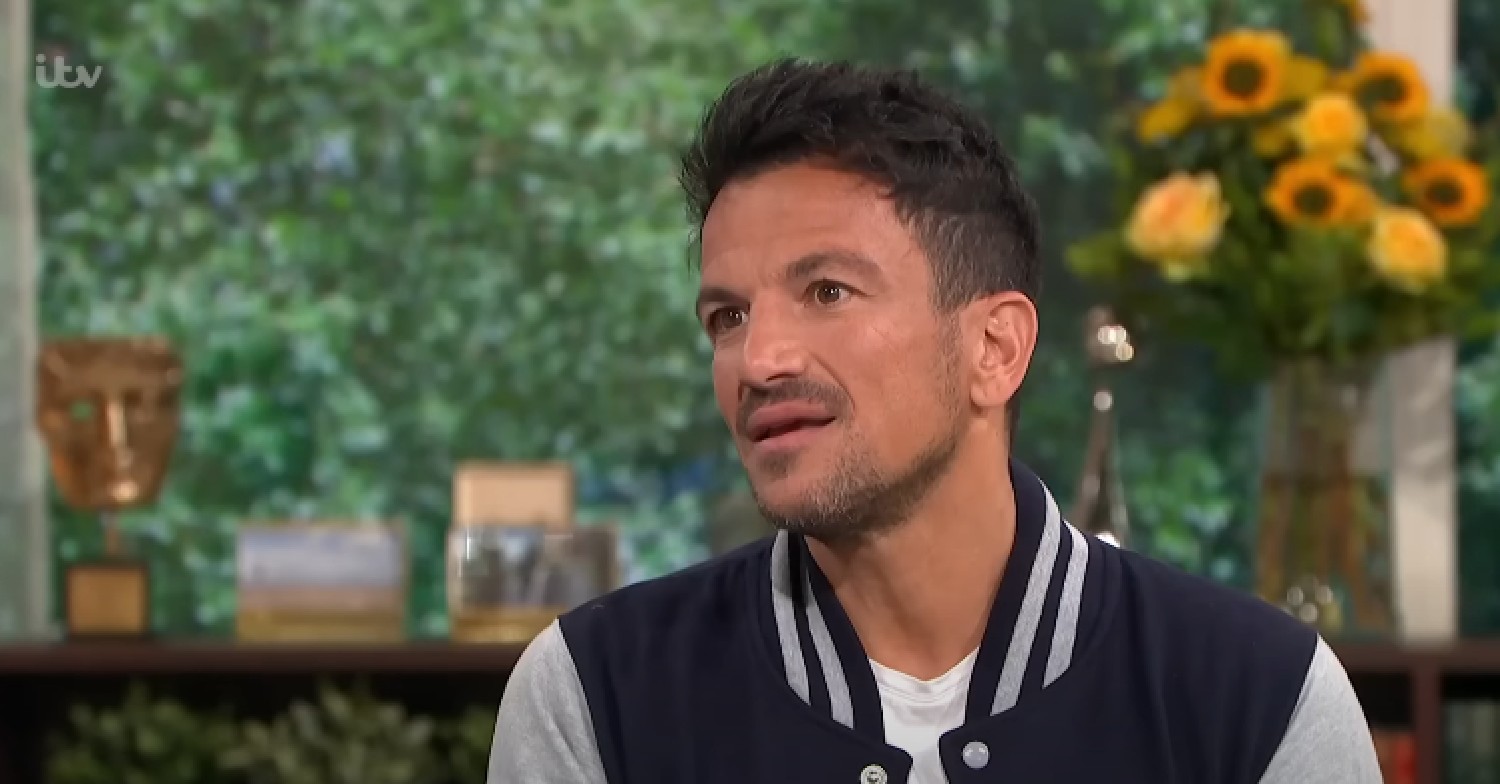 Peter Andre during This Morning interview