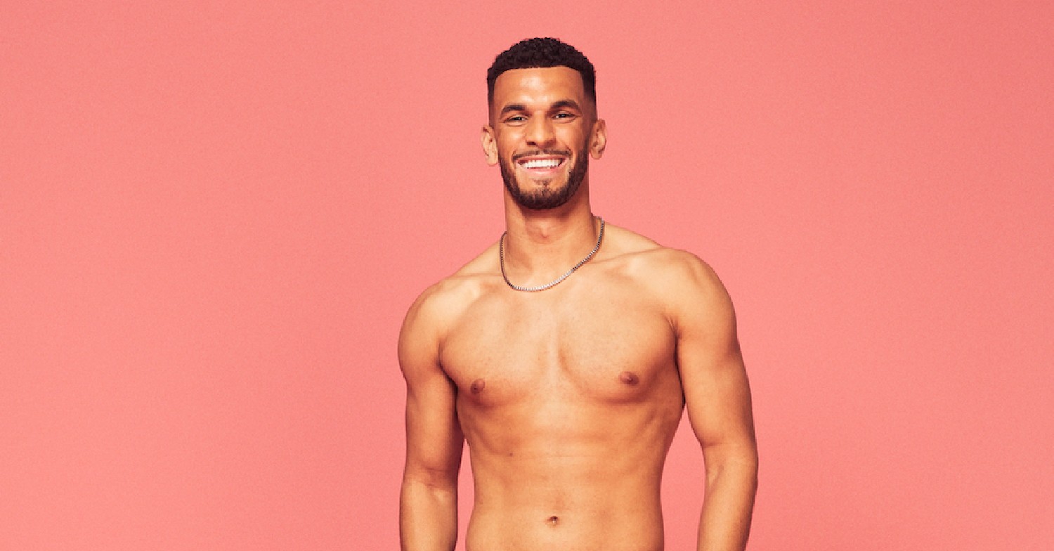 Kai Fagan smiling in Love Island 2023 promo pic