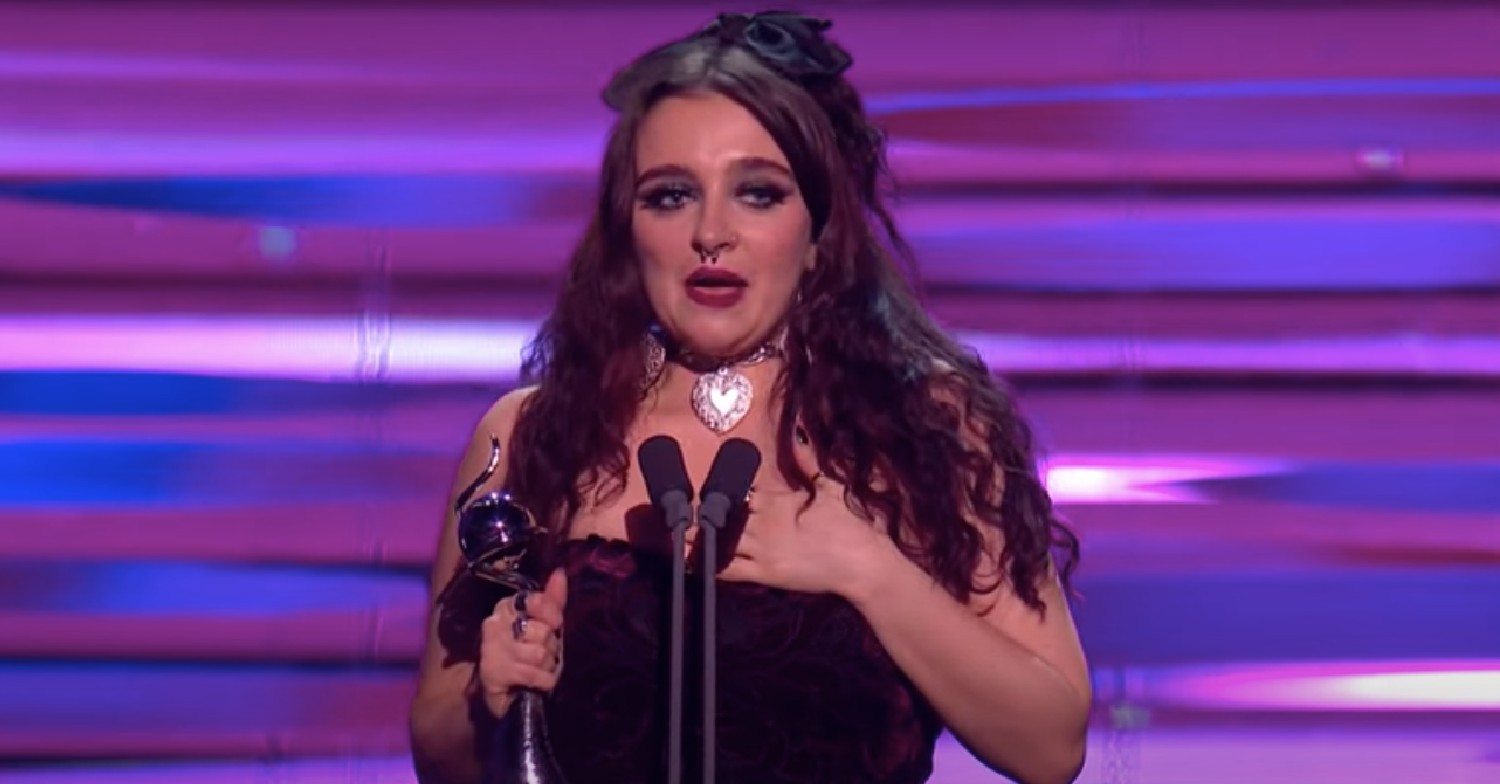 Mollie Gallagher wins an NTA