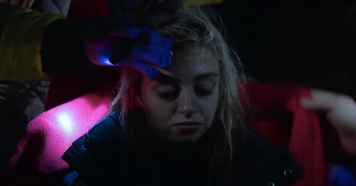 Nina Lucas almost drowns in Coronation Street