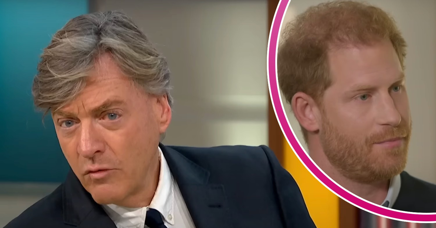 Richard Madeley on GMB today, Prince Harry in his interview