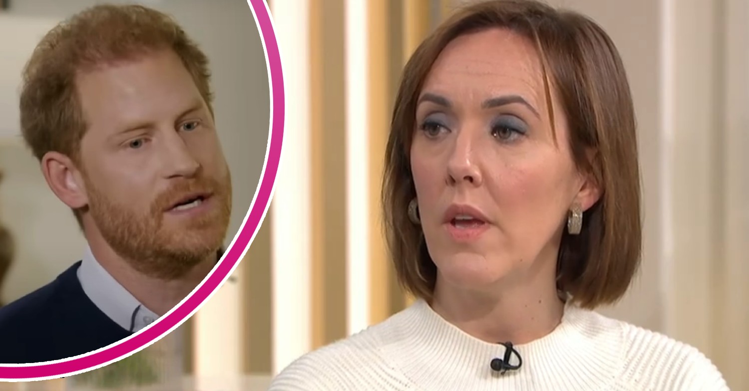 Prince Harry, Camilla Tominey on This Morning today