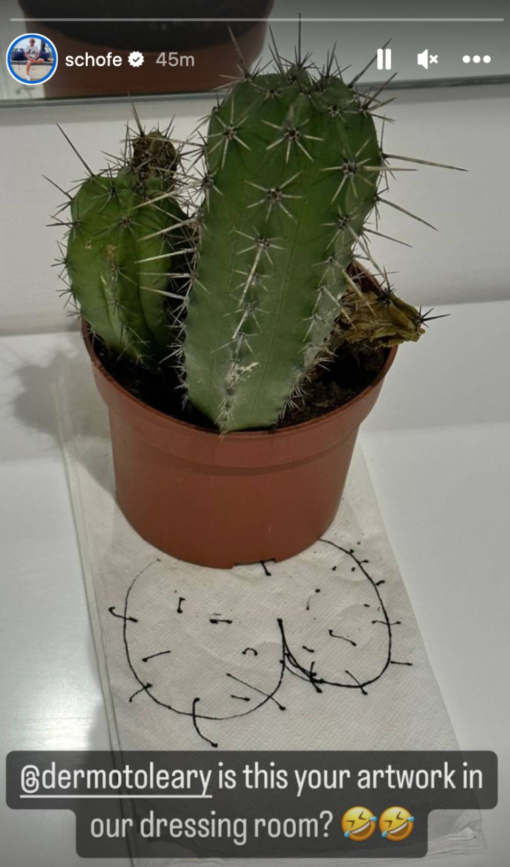 Phillip Schofield shares a cheeky Story post on Instagram