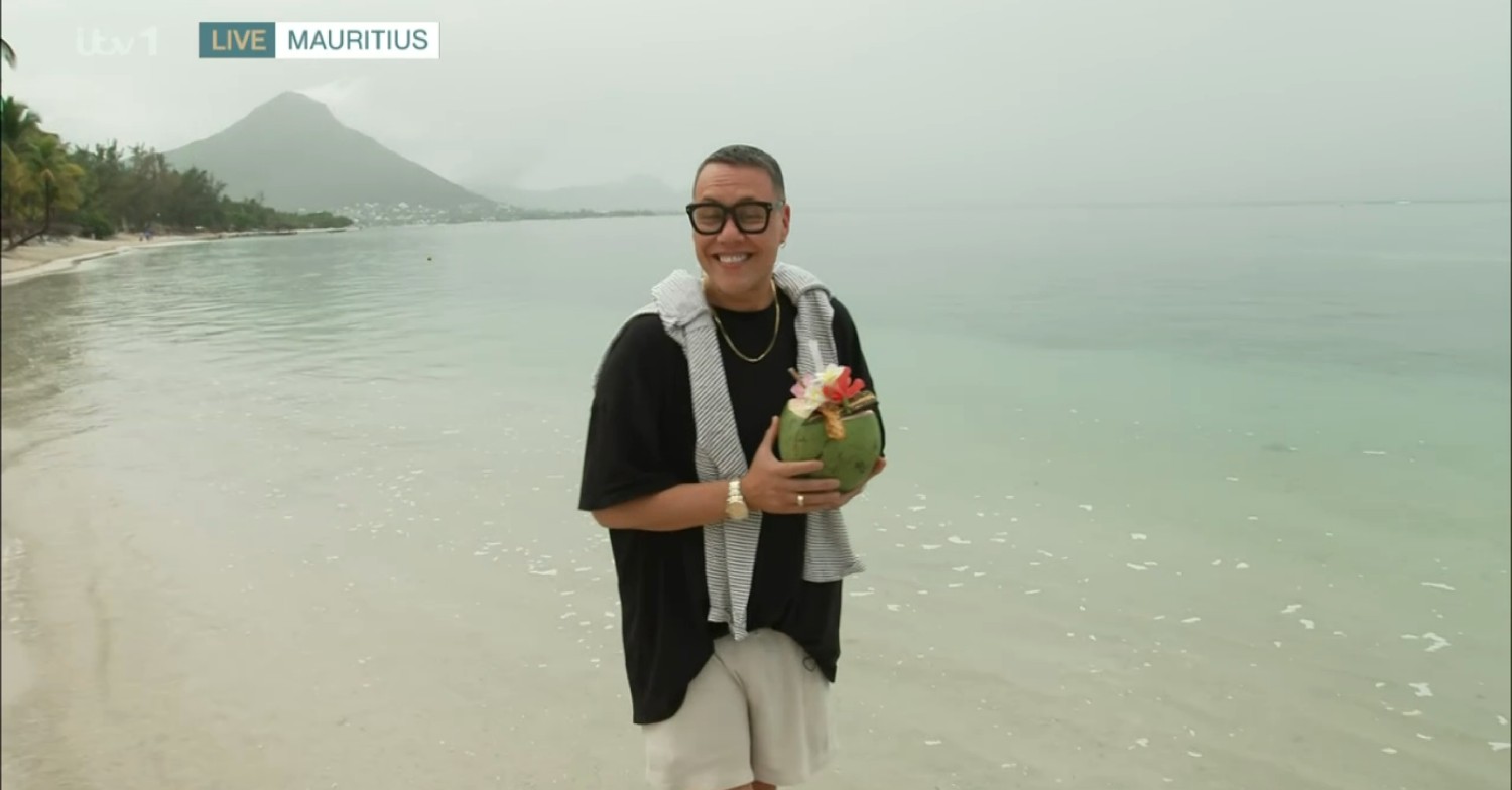 Gok Wan in Mauritius on This Morning today 