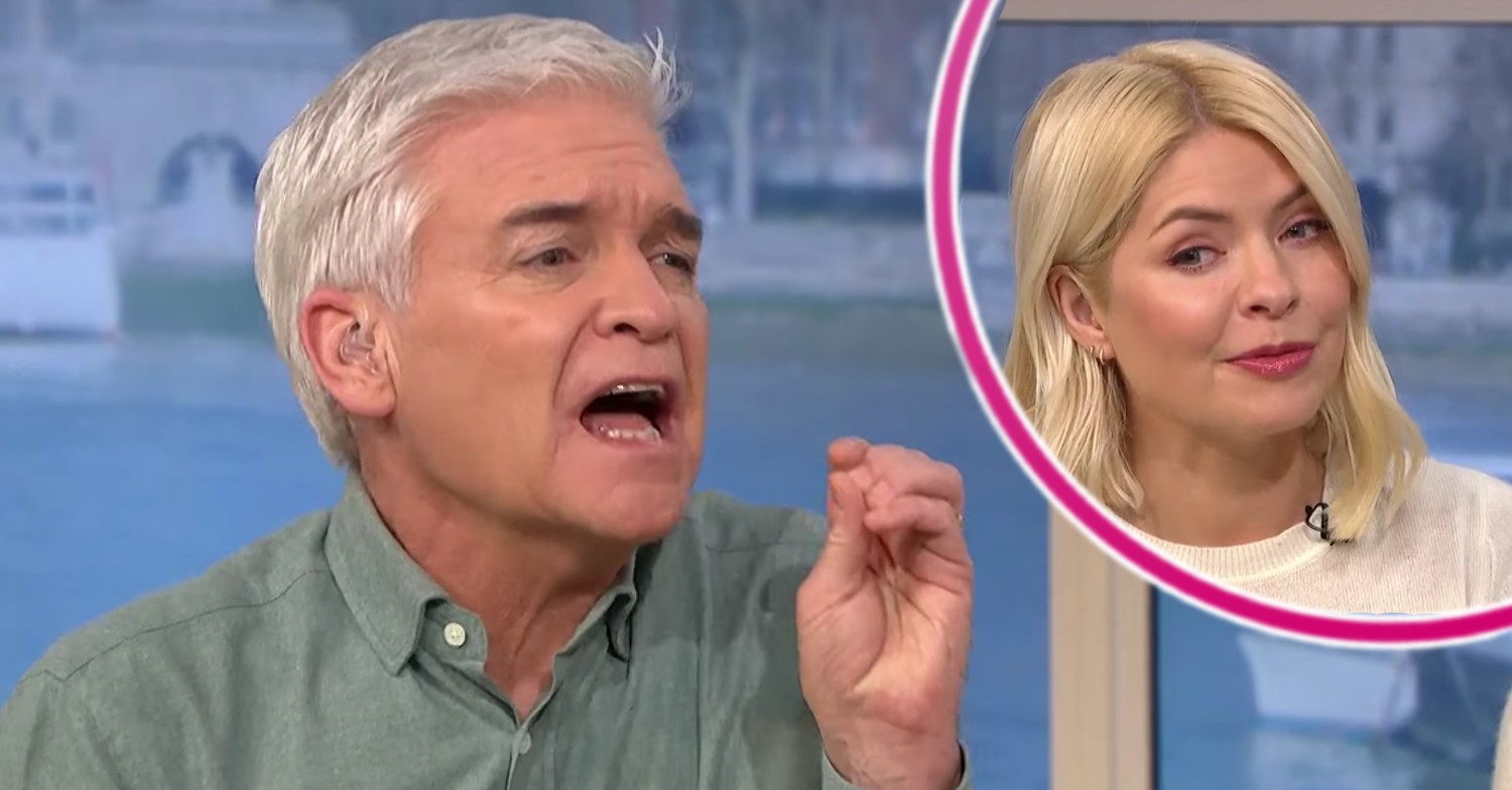 Holly and Phil talking about Prince Harry on This Morning today
