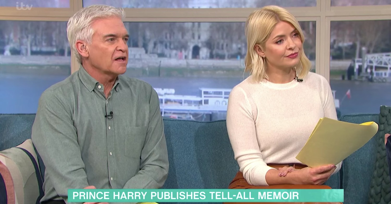 Holly and Phil on This Morning today