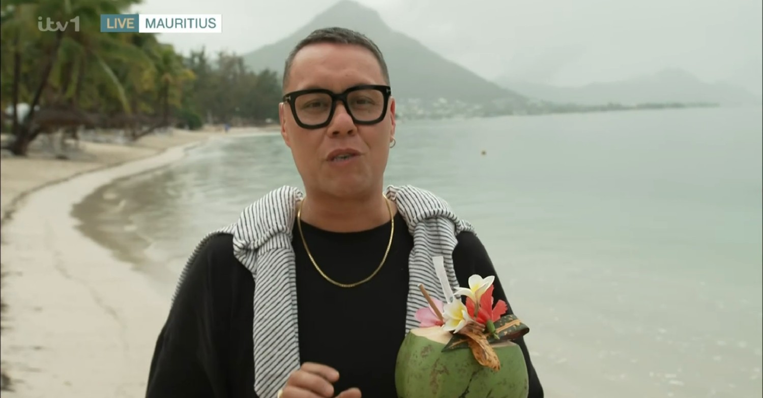 Gok Wan in Mauritius on This Morning today 
