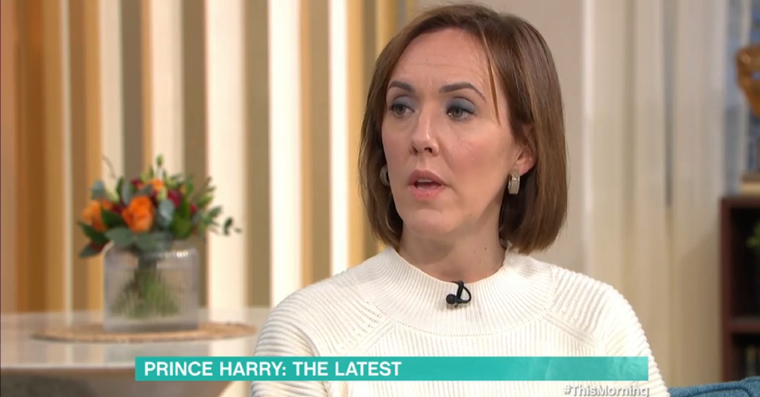 Camilla Tominey on This Morning today 
