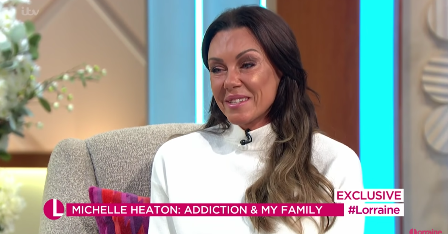 Michelle is tearful speaking to Lorraine
