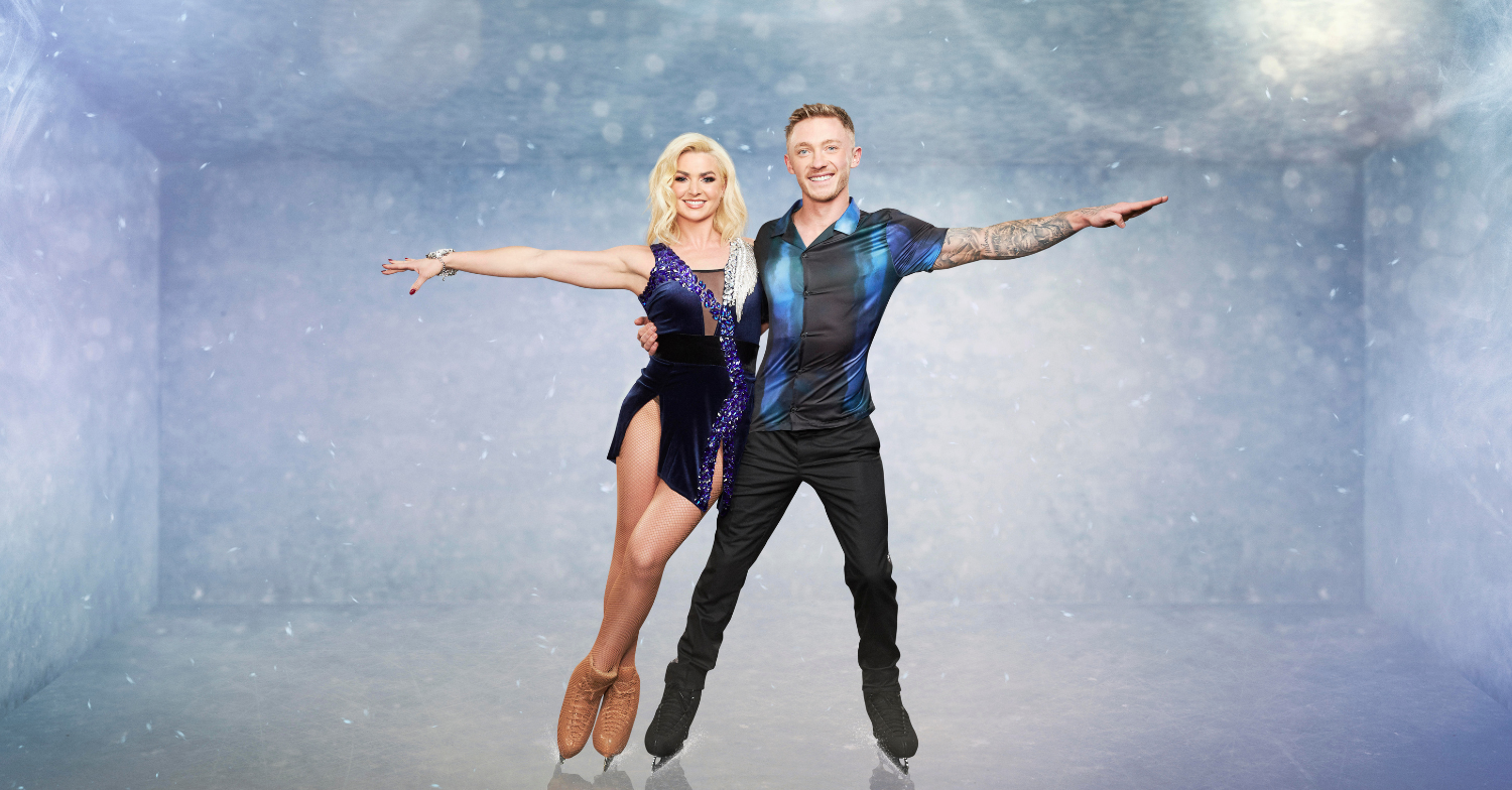 Olivia and Nile pose for press shot