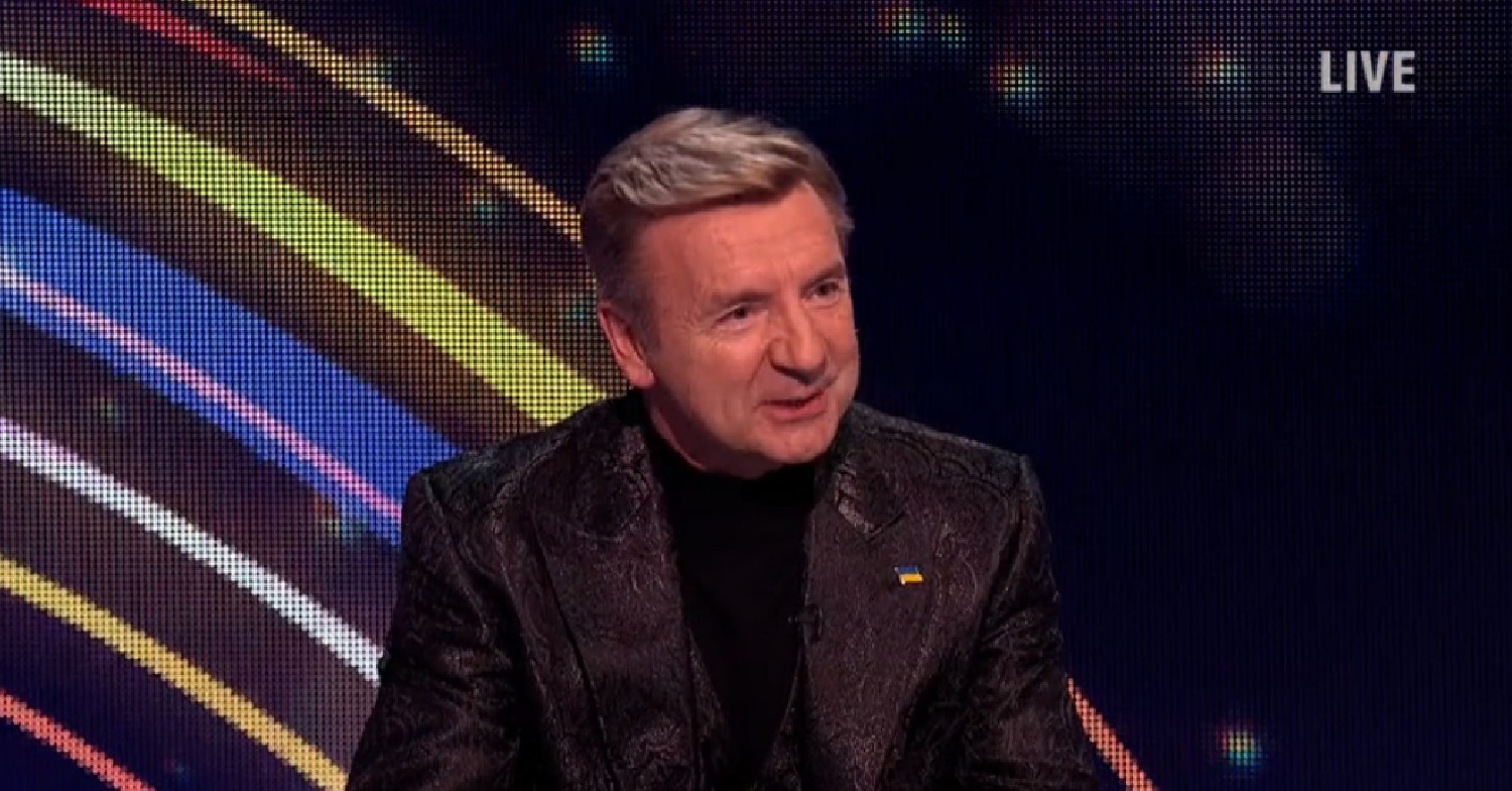 Christopher Dean judging on Dancing On Ice