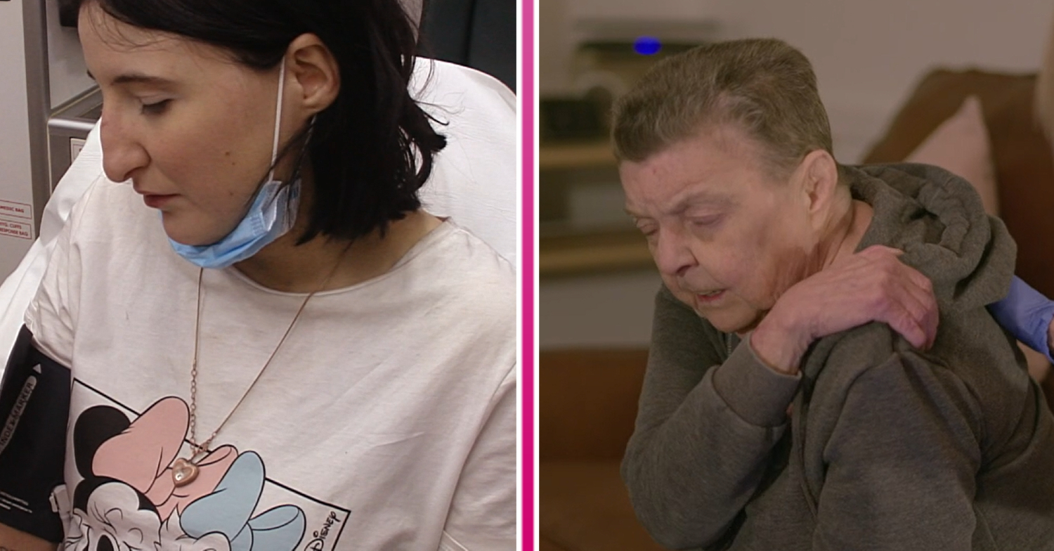 Kelly and Doreen are treated by paramedics in Ambulance