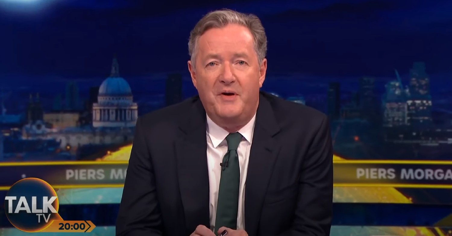 Piers Morgan on his tv show 