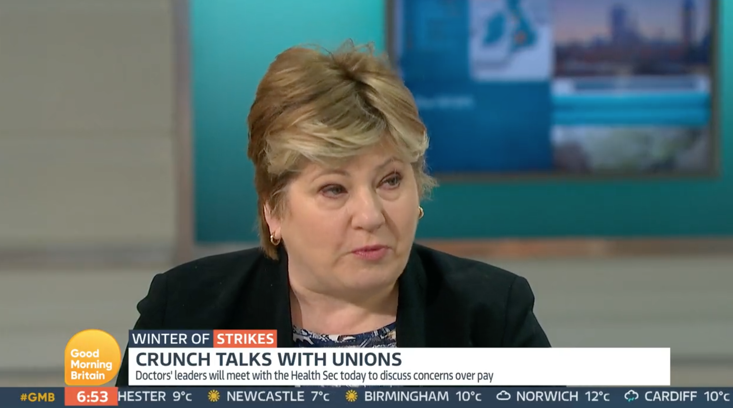Emily Thornberry on GMB