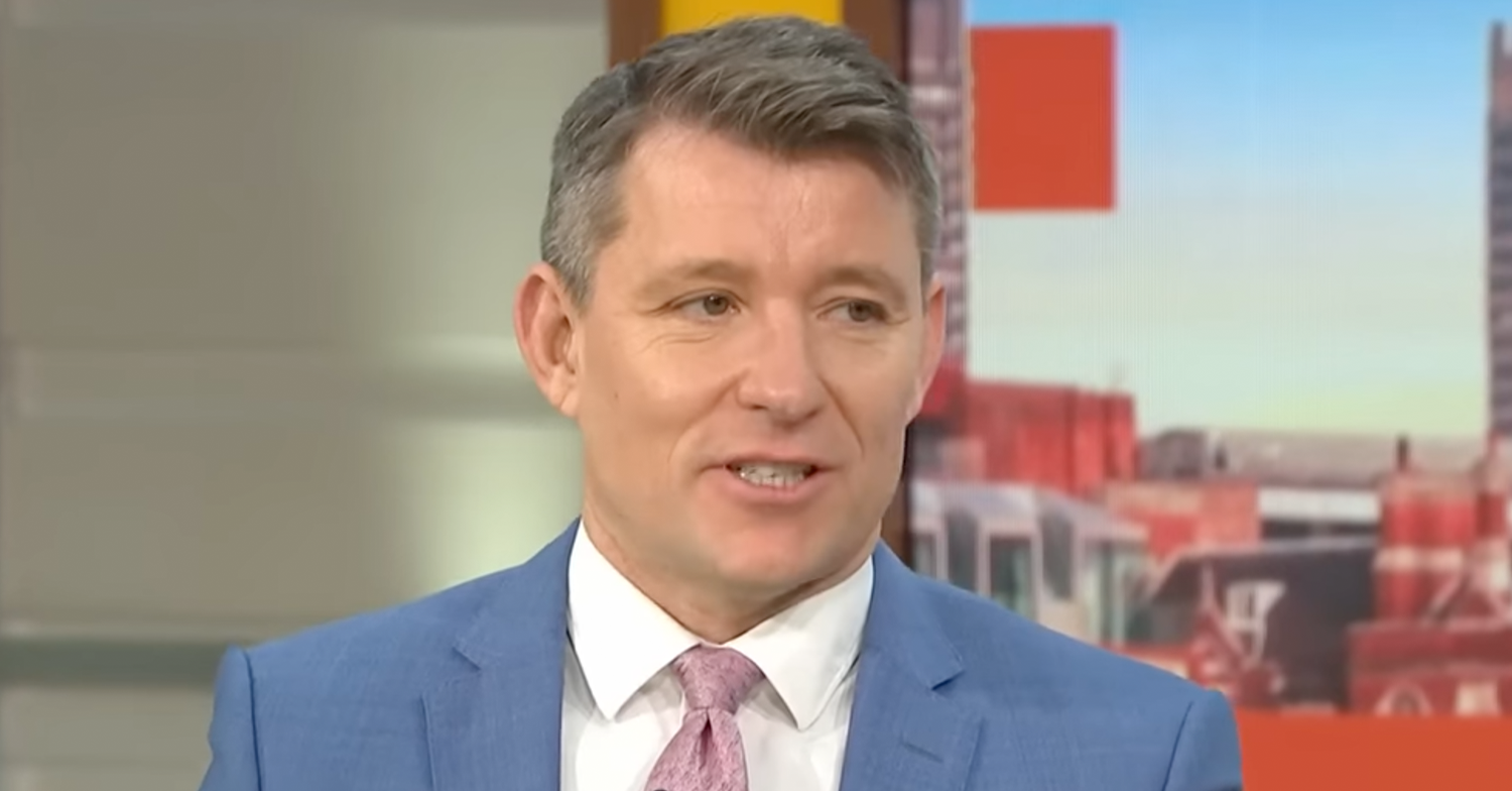 Ben Shephard chatting on GMB