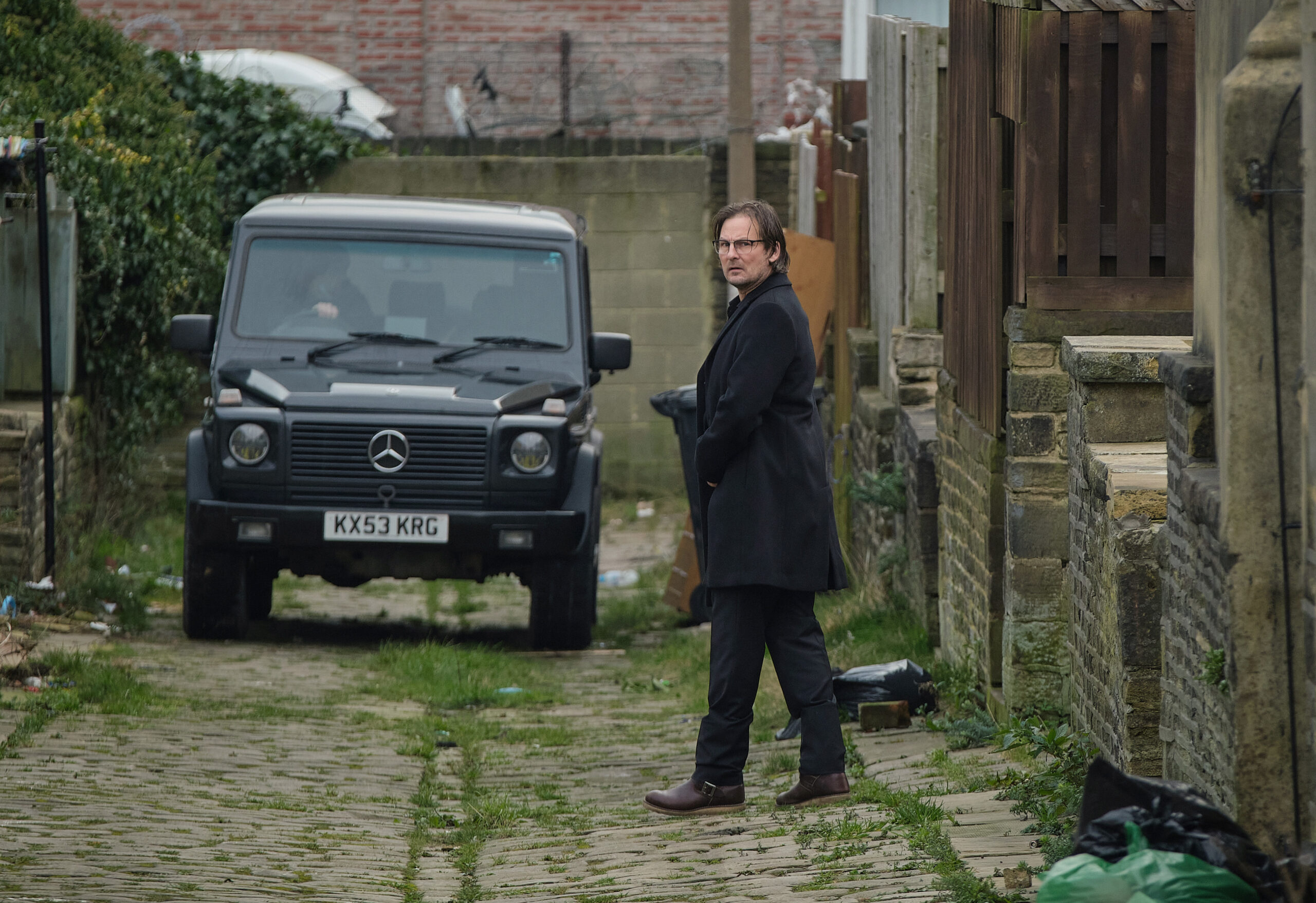 Anthony Flanagan as Viktor in Happy Valley episode 3