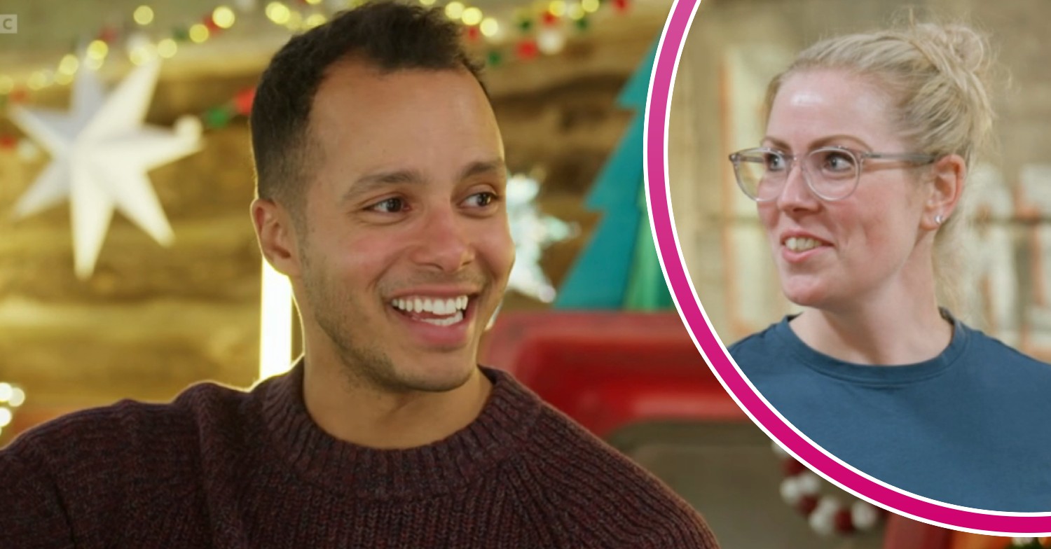 Will Kirk on The Repair Shop, Lou Bainbridge smiling