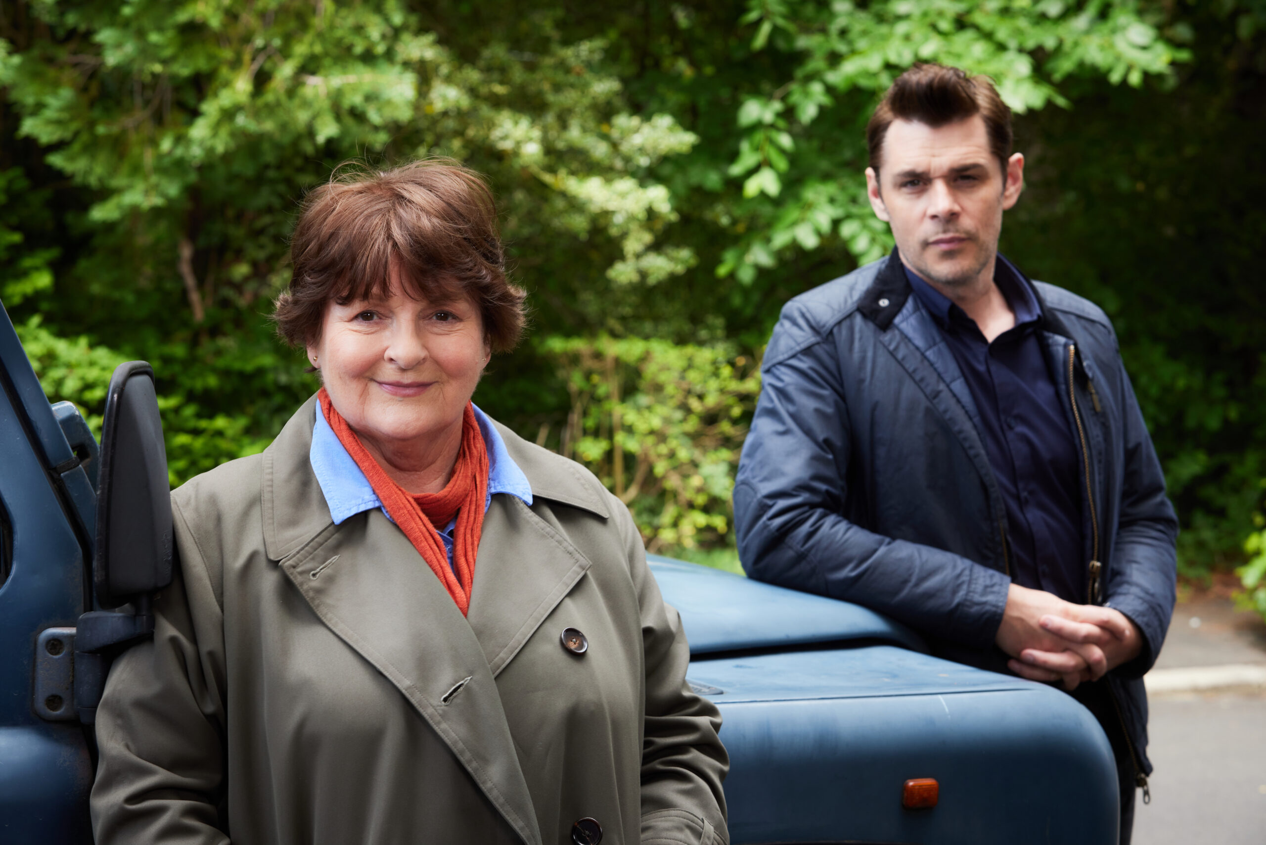 Vera and DS Aiden Healy in Vera series 11 promo shots