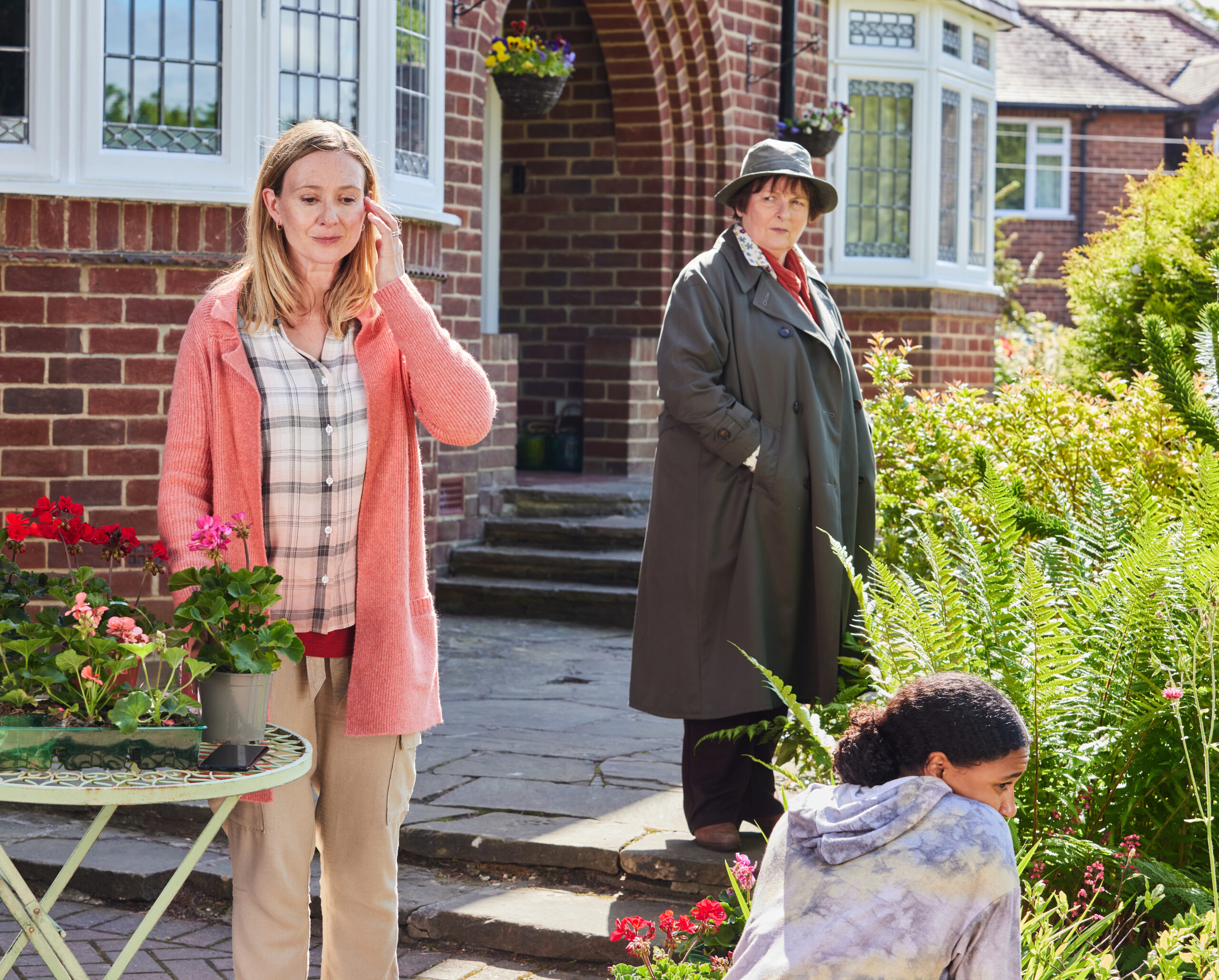FRANCES GREY as Olivia Parmer in Vera