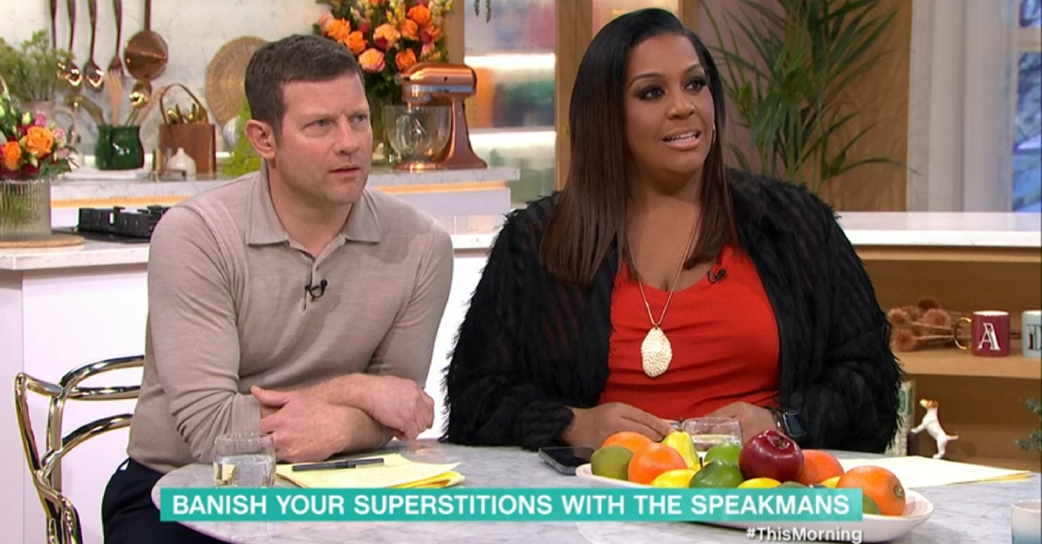 Dermot O'Leary and Alison Hammond on This Morning today 