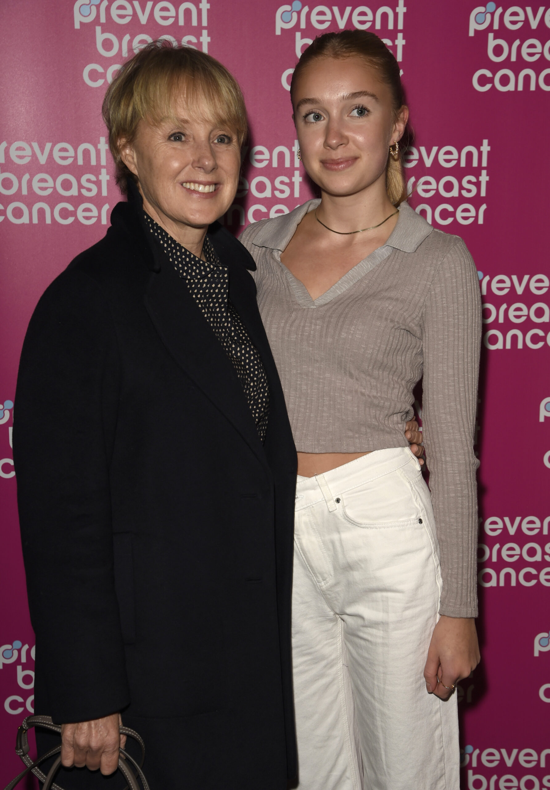 Sally Dynevor and her daughter, Hattie on the red carpet