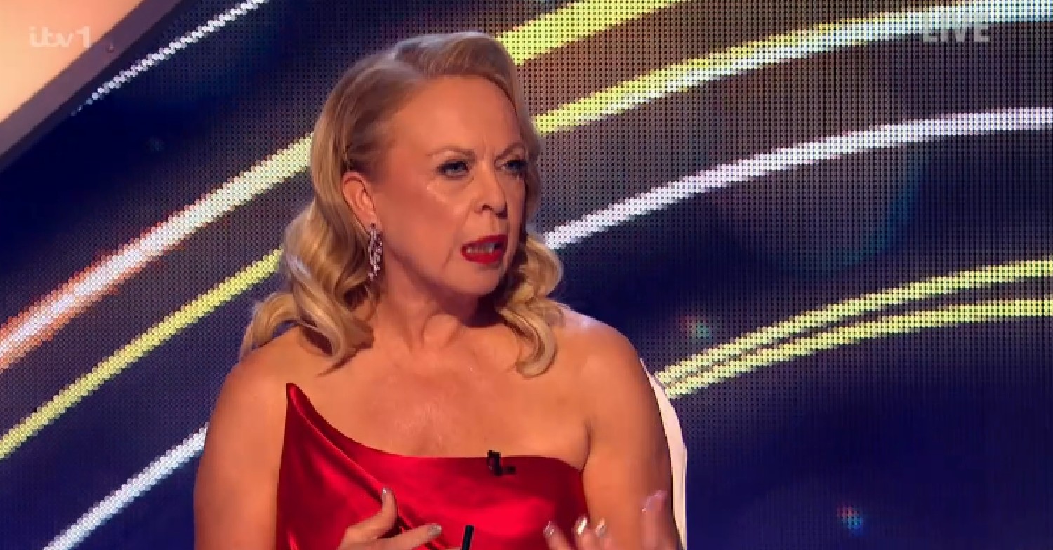 Jayne Torvill speaking on Dancing On Ice