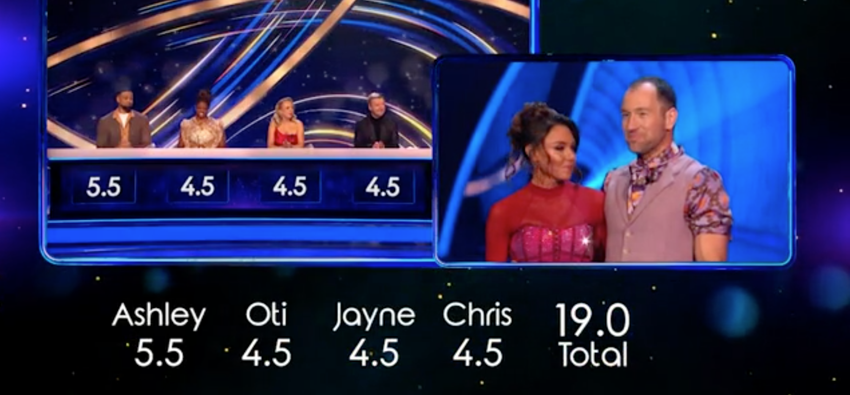 Michelle Heaton gets scoring on Dancing On Ice