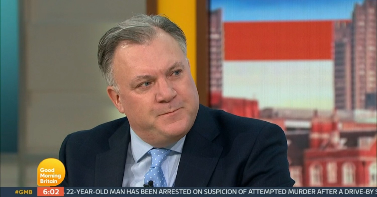 Ed Balls on GMB today 