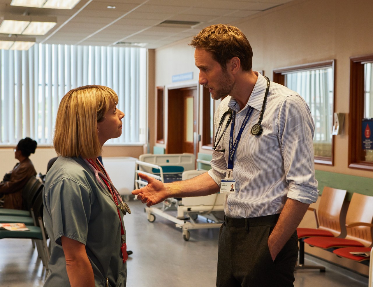 Helen and Guy argue in Maternal