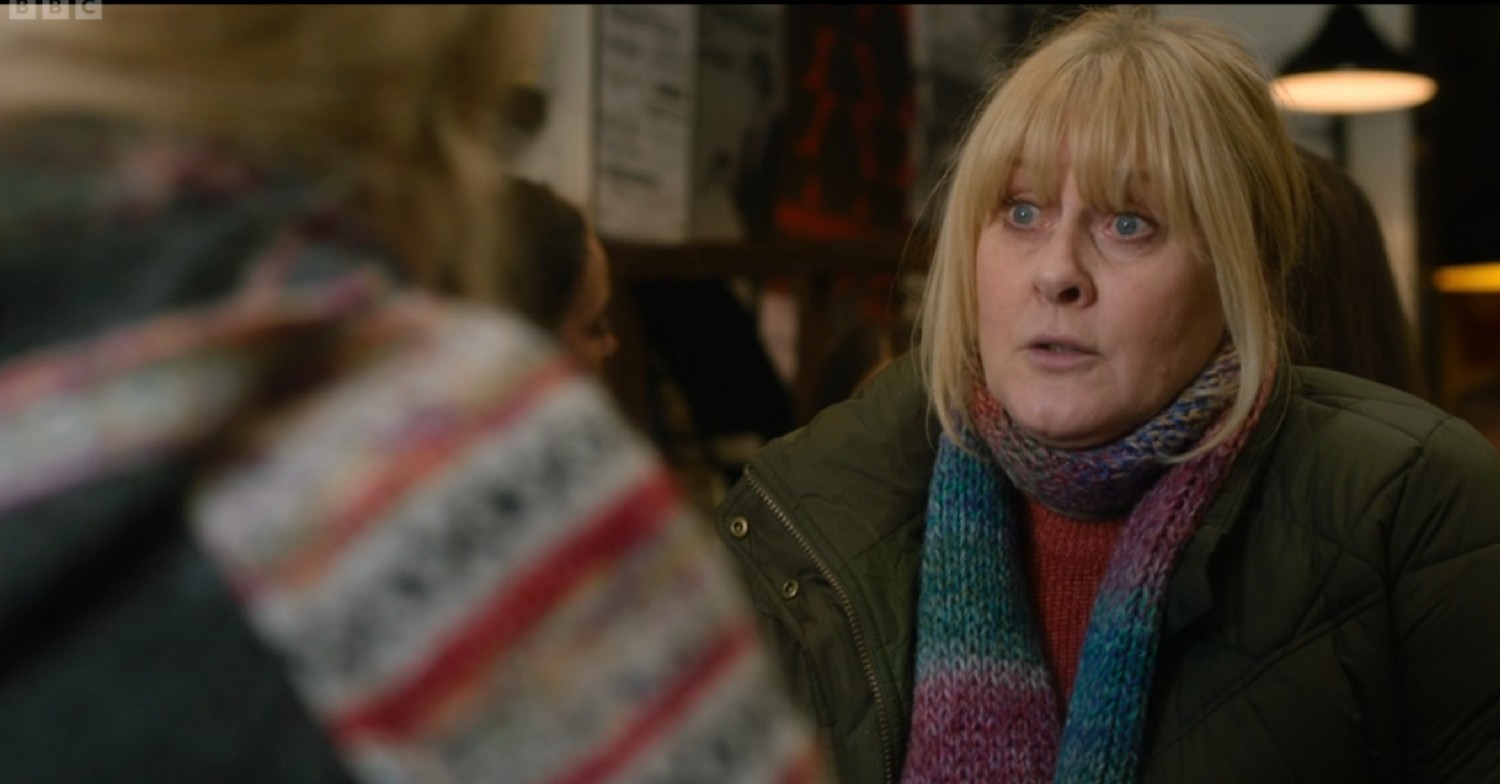 Sarah Lancashire as Catherine on Happy Valley series 3 