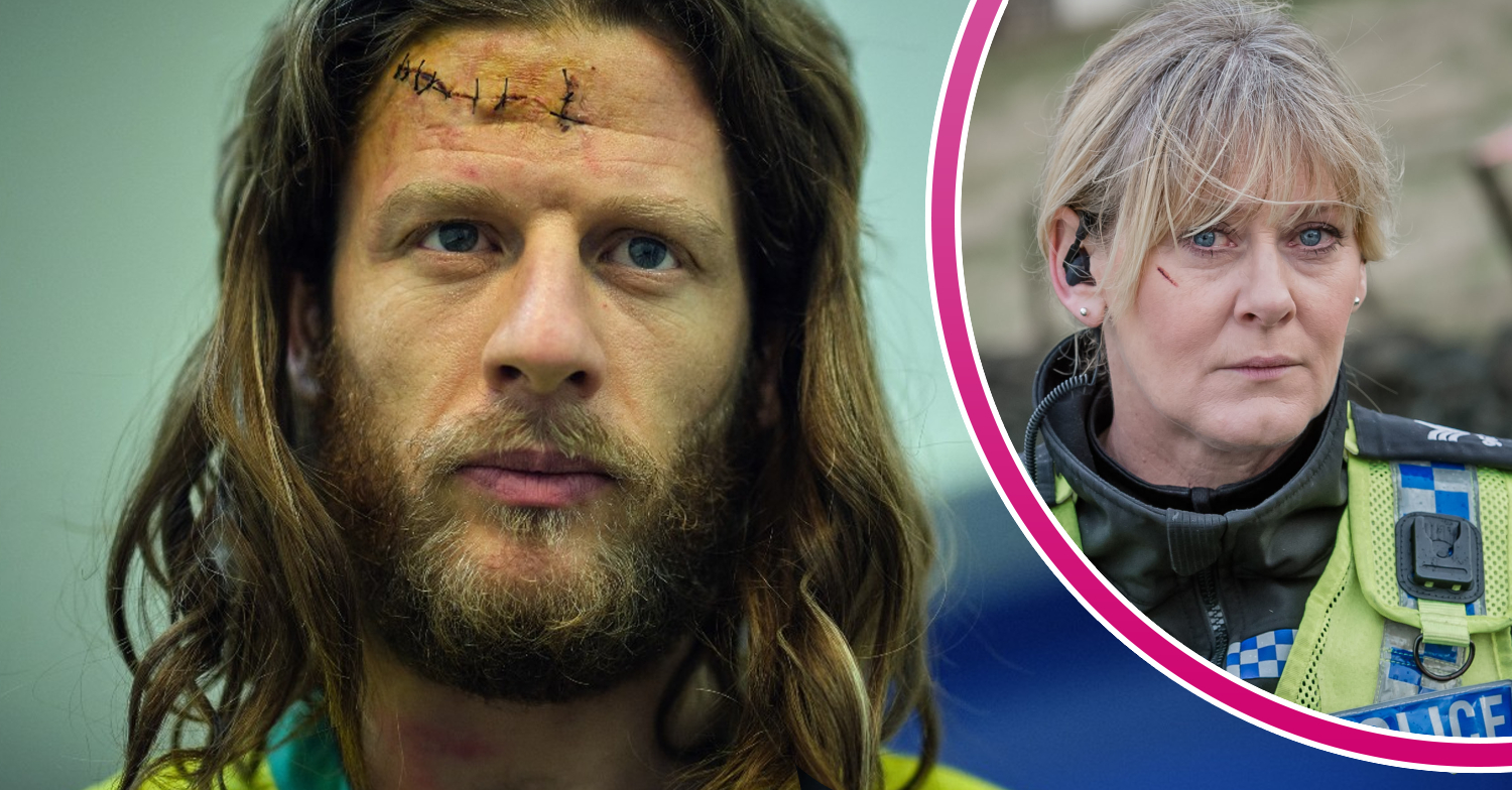 Two cast members from Happy Valley