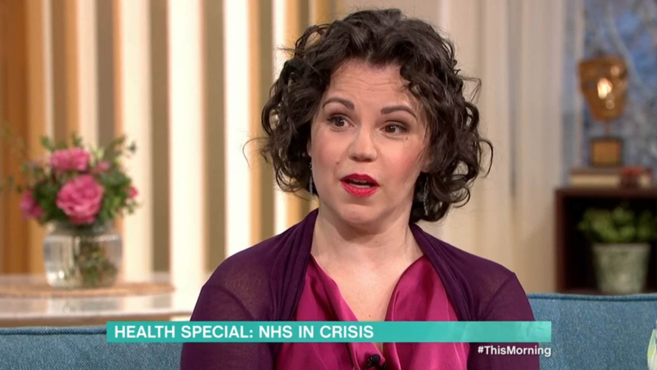 Dr Philippa Kaye on This Morning today
