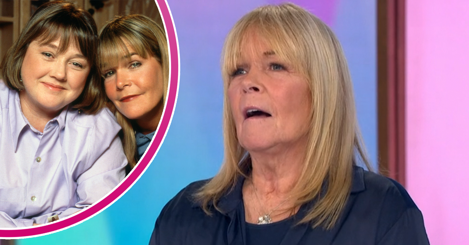 Linda Robson on Loose Women and with Pauline Quirke inset