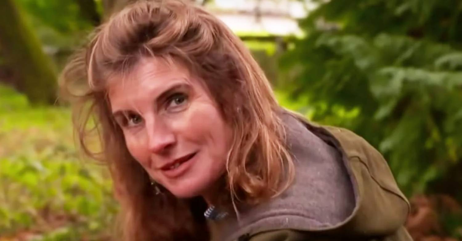 Amanda Owen looks to camera