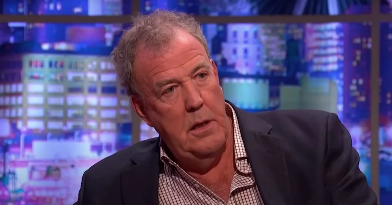 Jeremy Clarkson looking stunned 