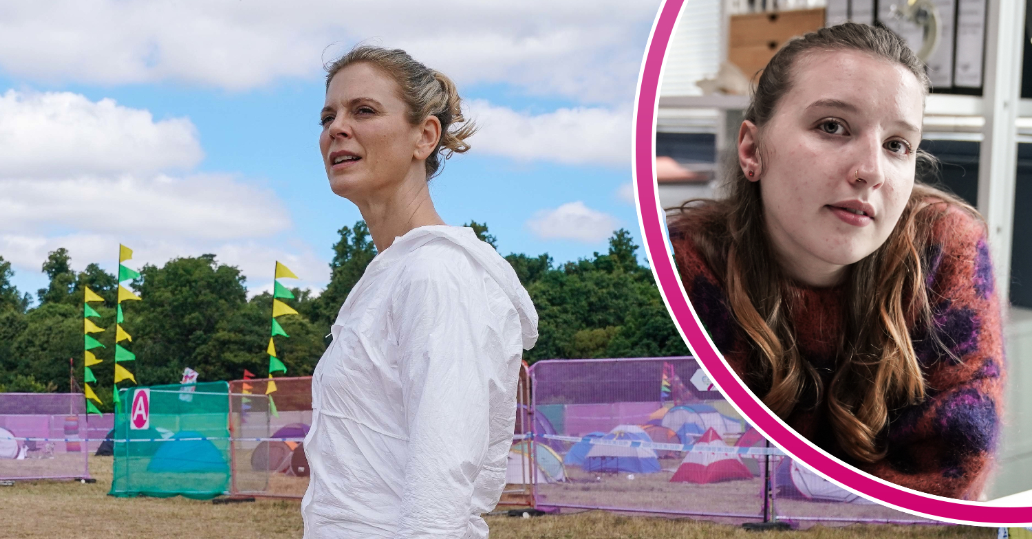 Two stars of Silent Witness in a comp image